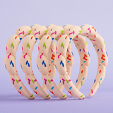 4 Serre-têtes Confettis
