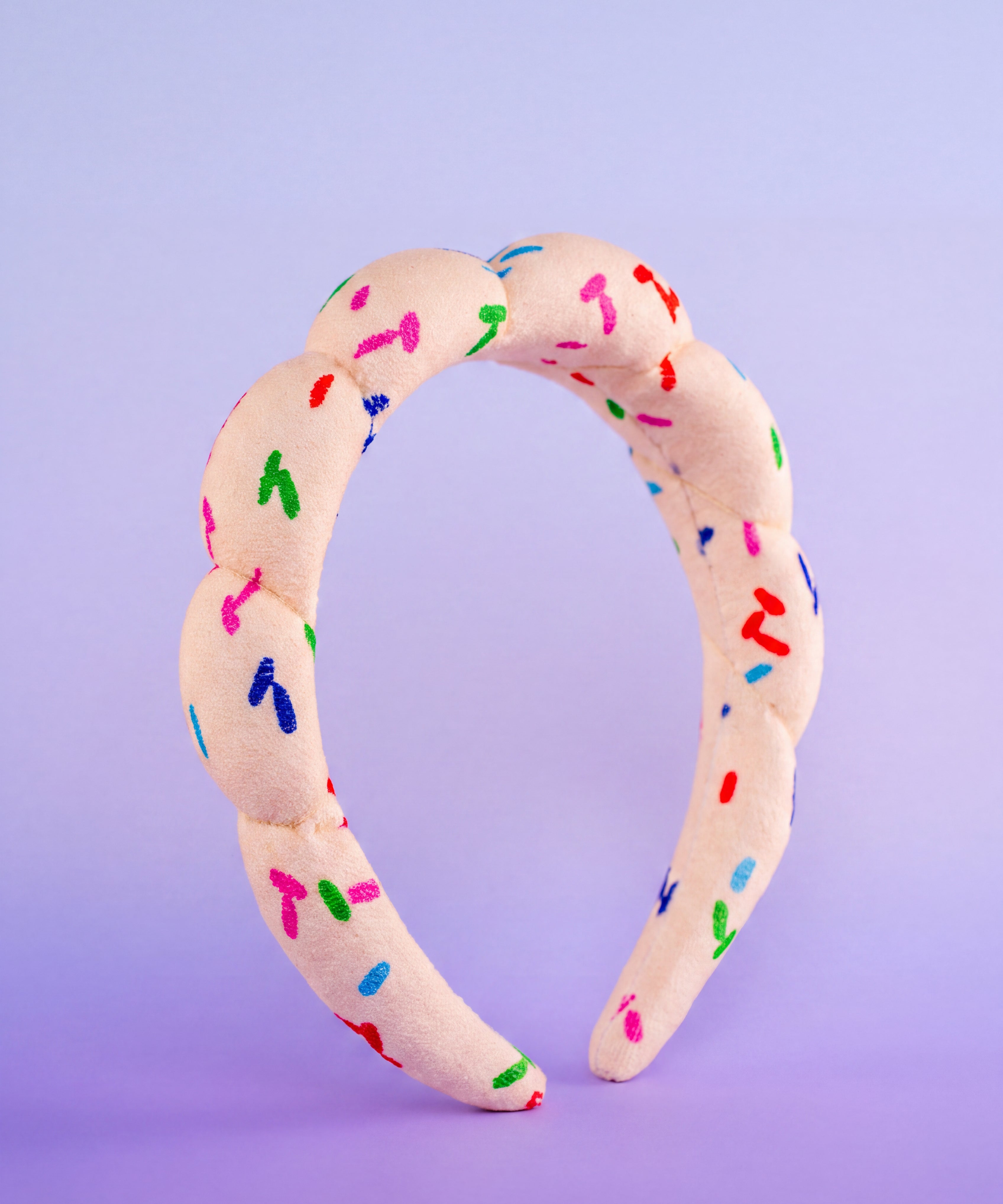 4 Serre-têtes Confettis